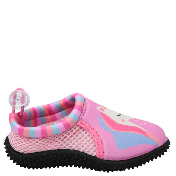 Baby Badeschuhe mit Einhorn-Motiv rosa