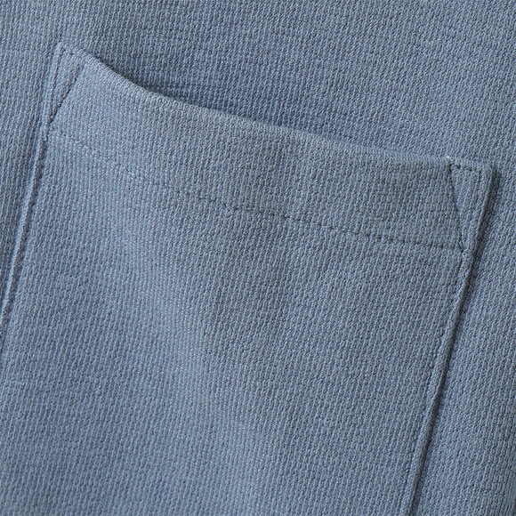 Jungen Strick-Hemd unifarben