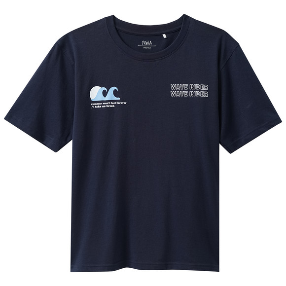 Jungen T-Shirt mit Rücken-Print