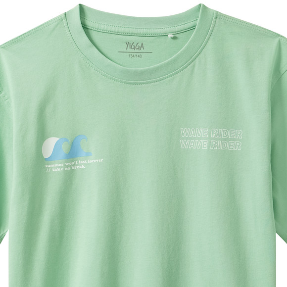Jungen T-Shirt mit Rücken-Print