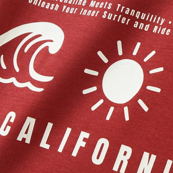 Jungen T-Shirt mit Rücken-Print