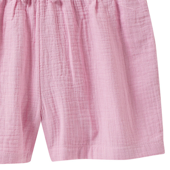 Mädchen Musselin-Shorts mit Elastikbund
