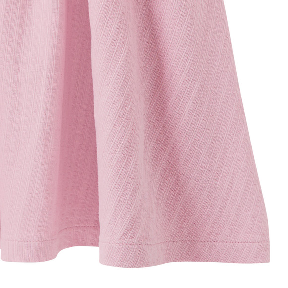 Mädchen Kleid mit Strukturstreifen
