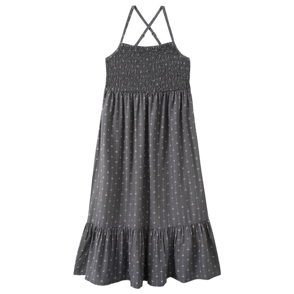 Mädchen Maxikleid mit Allover-Print