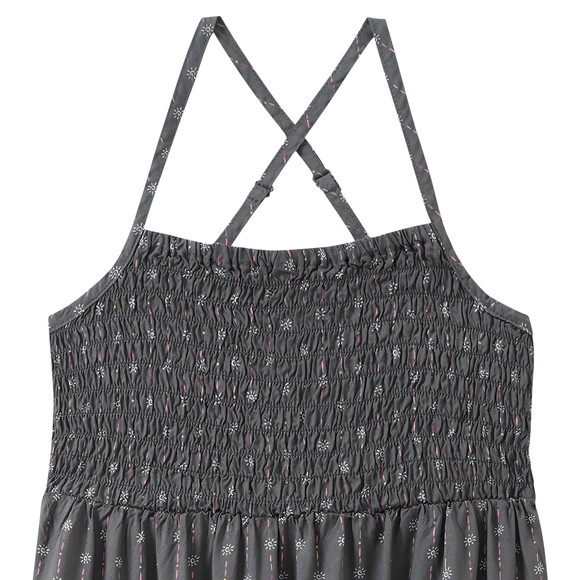 Mädchen Maxikleid mit Allover-Print