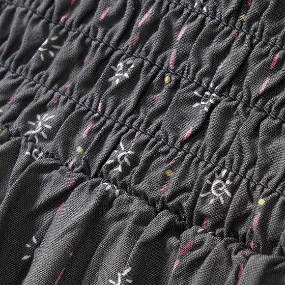 Mädchen Maxikleid mit Allover-Print