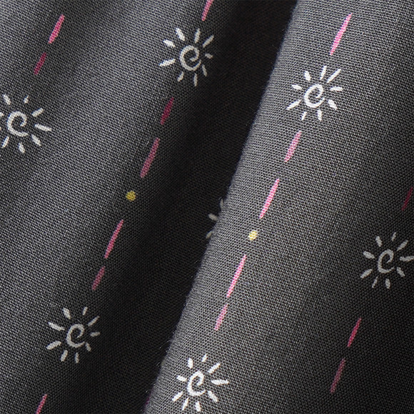 Mädchen Maxikleid mit Allover-Print