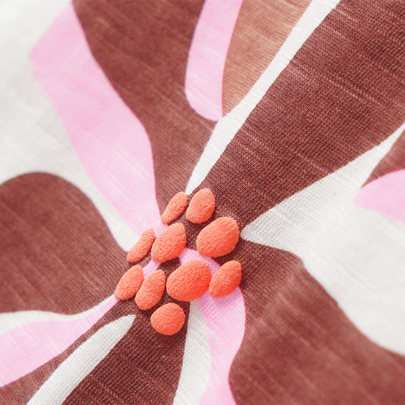 Mädchen T-Shirt mit Blumen-Motiv