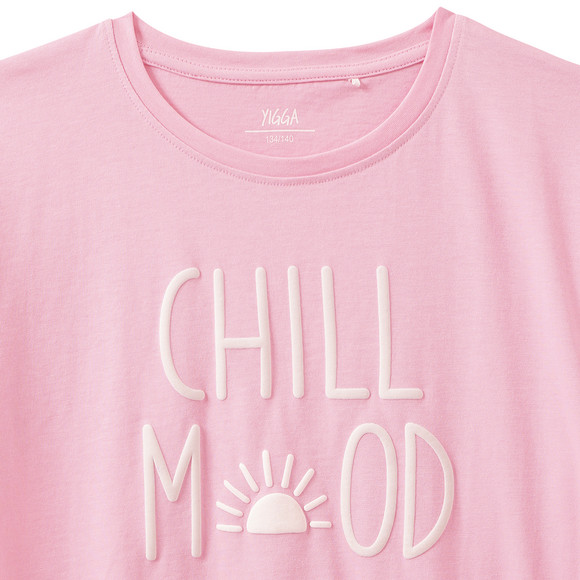 Mädchen T-Shirt mit großem Print