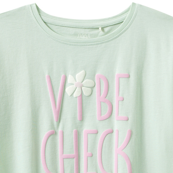 Mädchen T-Shirt mit großem Print