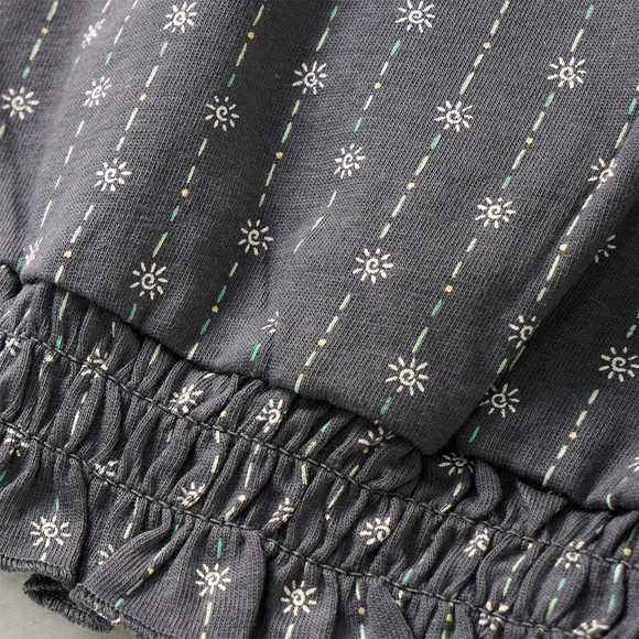 Mädchen Top mit Allover-Muster
