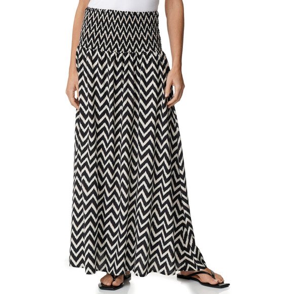 Damen Rock mit Smokbund