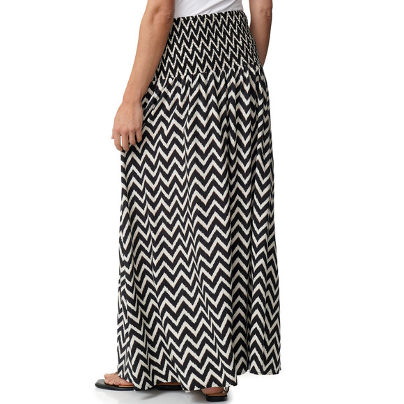 Damen Rock mit Smokbund