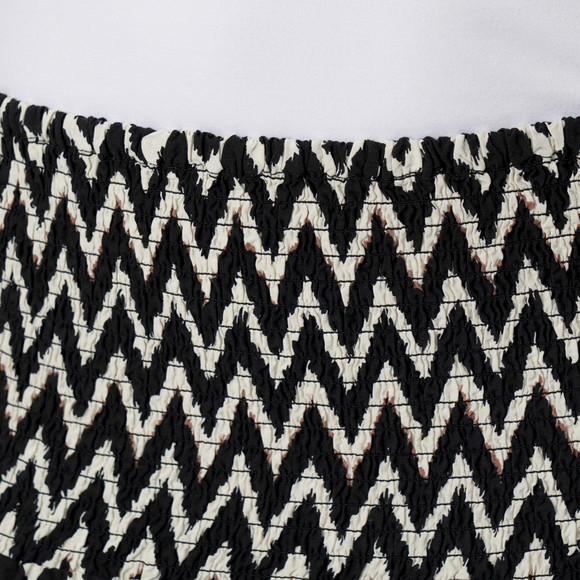 Damen Rock mit Smokbund