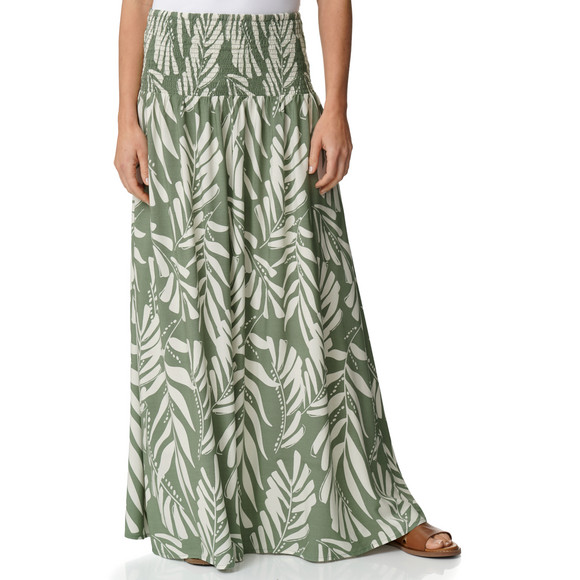 Damen Rock mit Smokbund