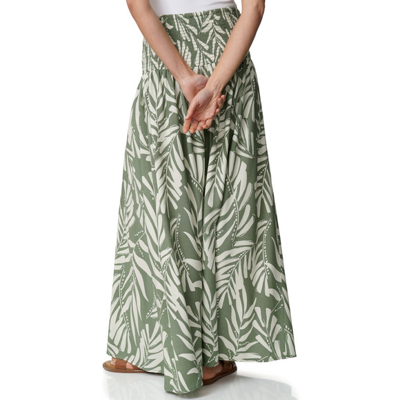 Damen Rock mit Smokbund