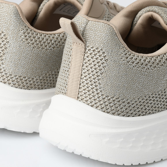 Damen Sneaker mit Glitzermesh