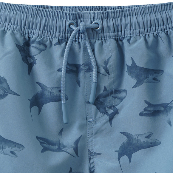 Jungen Badeshorts mit Hai-Motiven 