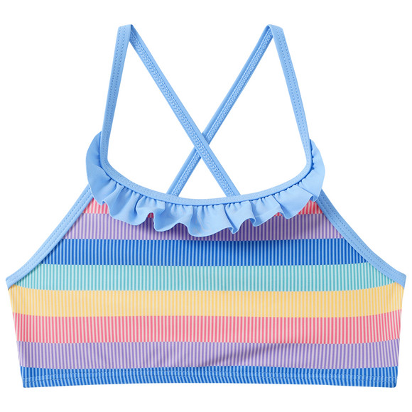 Mädchen Bikini mit bunten Streifen