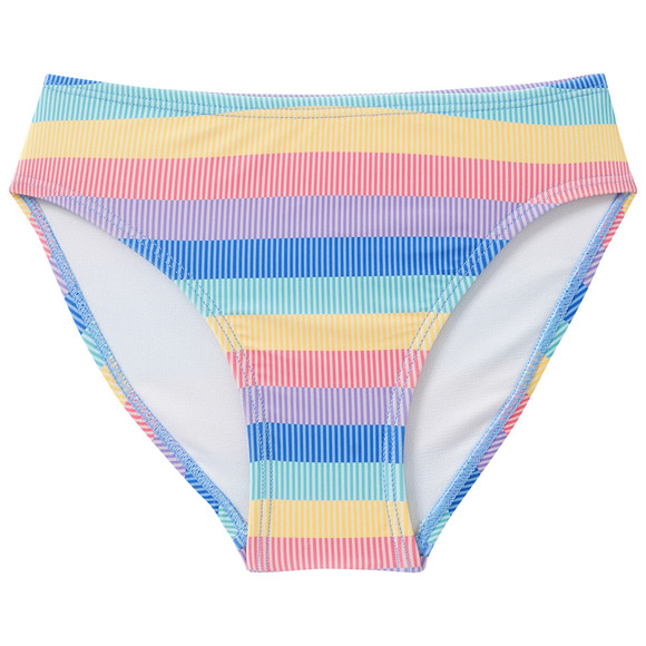 Mädchen Bikini mit bunten Streifen