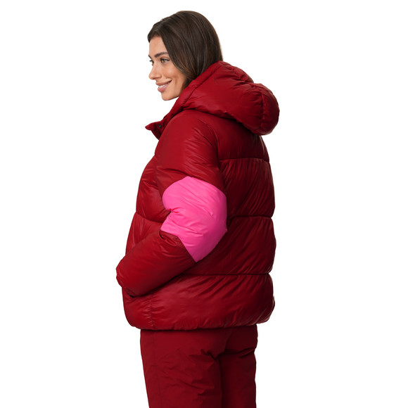 Dameswinterjas met glanzende look
