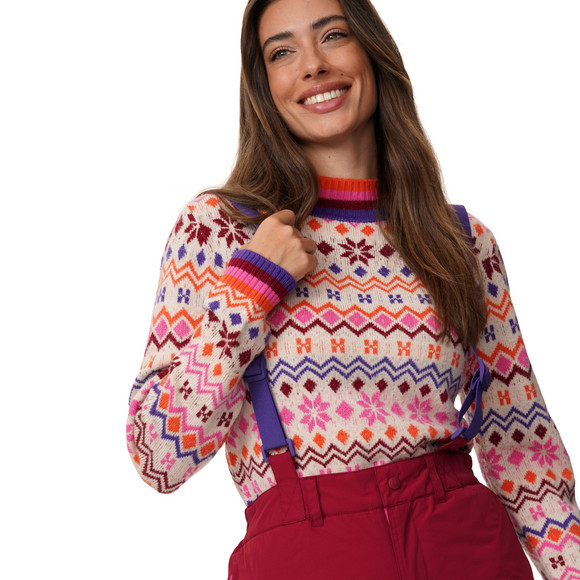 Damen Schneehose mit elastischen Trägern