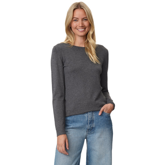 Damen Feinstrickpullover Rundhalsausschnitt