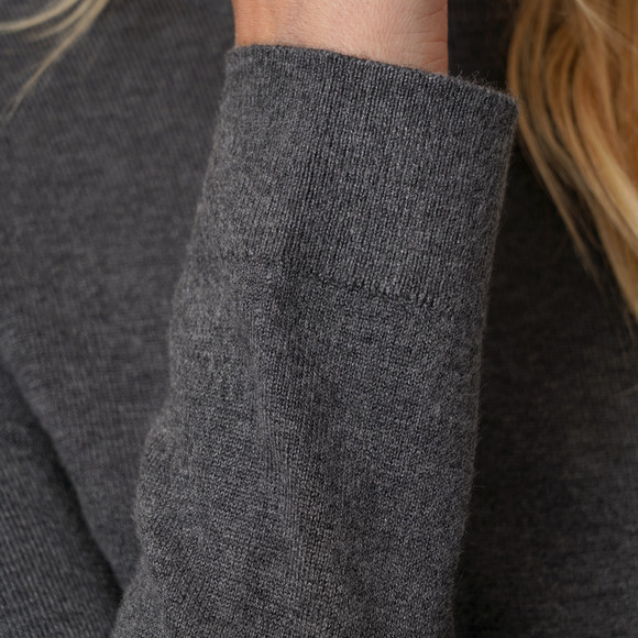 Damen Feinstrickpullover Rundhalsausschnitt