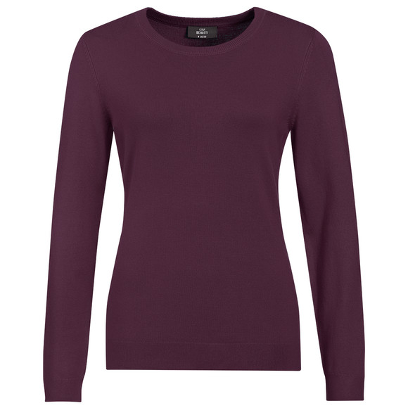 Damen Feinstrickpullover Rundhalsausschnitt