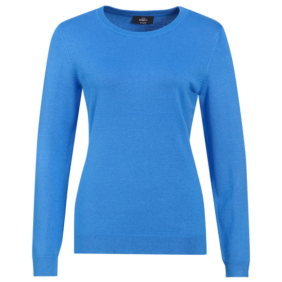 Damen Feinstrickpullover Rundhalsausschnitt