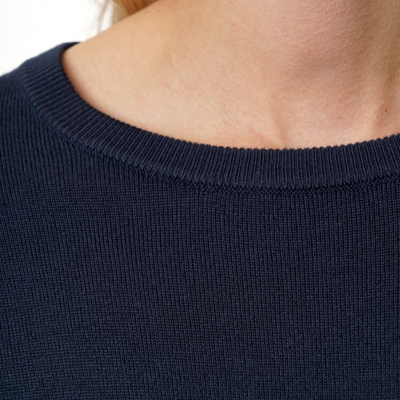 Damen Feinstrickpullover Rundhalsausschnitt