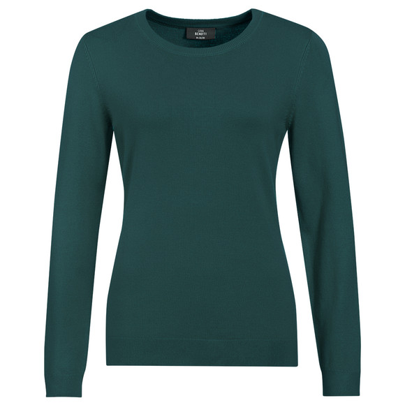 Damen Feinstrickpullover Rundhalsausschnitt