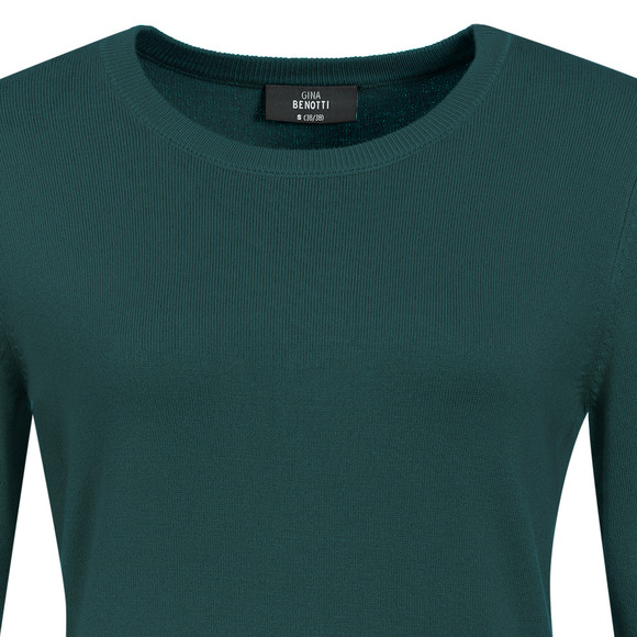 Damen Feinstrickpullover Rundhalsausschnitt