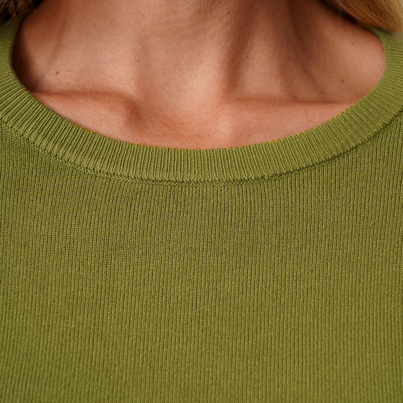 Damen Feinstrickpullover Rundhalsausschnitt