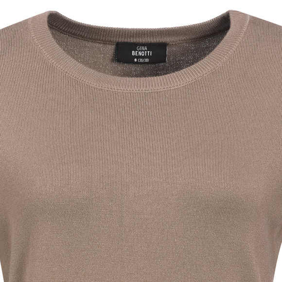 Damen Feinstrickpullover Rundhalsausschnitt