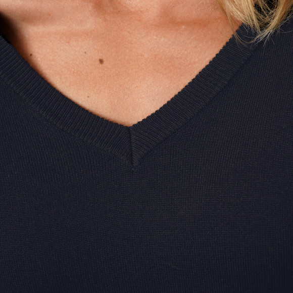 Damen Feinstrickpullover V-Ausschnitt