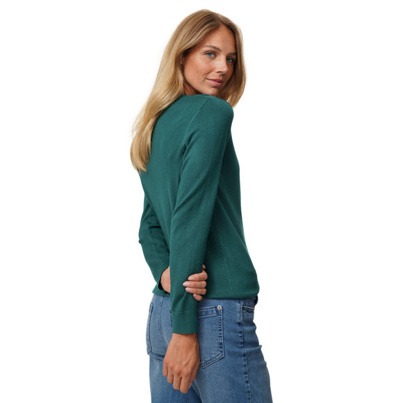Damen Feinstrickjacke unifarben