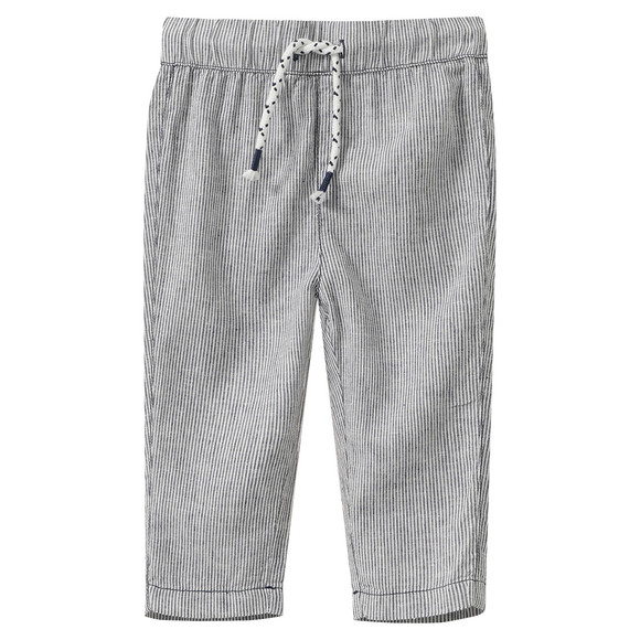 Baby Hose mit Streifen dunkelblau
