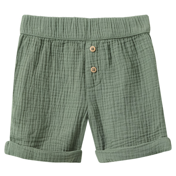 Mousseline short voor baby's van katoen