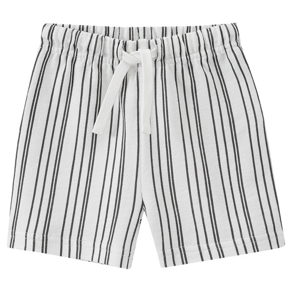 Babyshort van gestructureerd materiaal