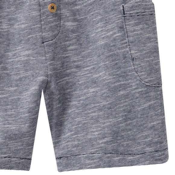 Baby Joggingshorts in Melange-Optik