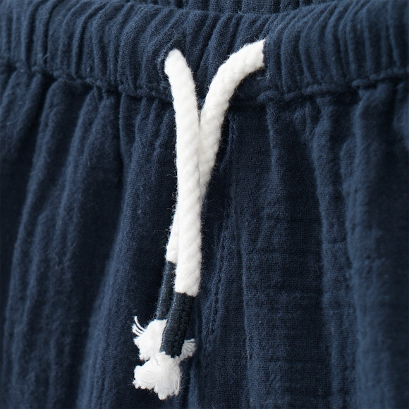 Newborn Musselin-Hose mit Kordelzug