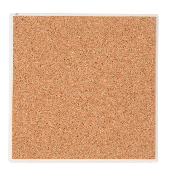 Keramische onderzetter met motief