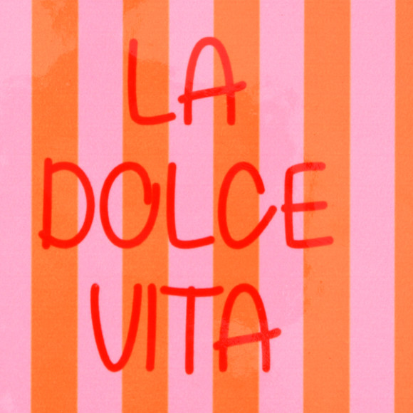 Untersetzer aus Keramik mit Motiv