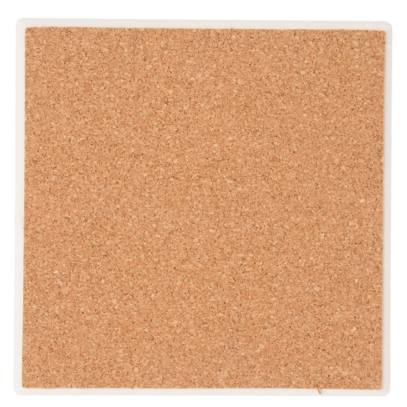 Keramische onderzetter met motief