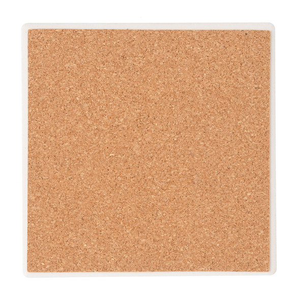 Keramische onderzetter met motief