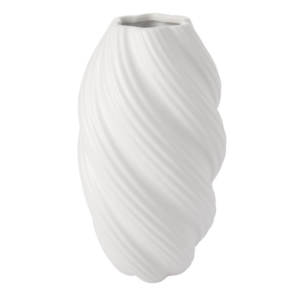 Vase in geschwungener Form