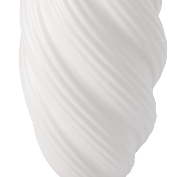 Vase in geschwungener Form