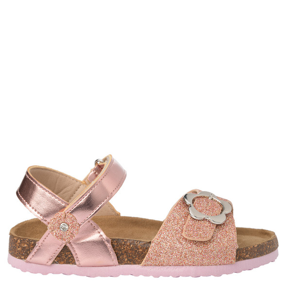 Mädchen Sandalen im Glitzer-Look
