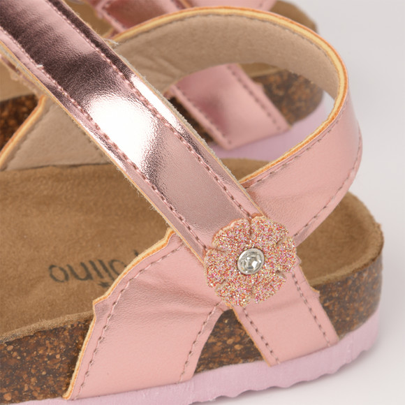 Mädchen Sandalen im Glitzer-Look